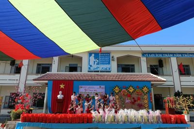 Tổ chức chuỗi hoạt động của Liên đội chào mừng xuân Giáp Thìn 2024